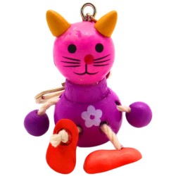 1 Llavero Animal de Madera. n�2