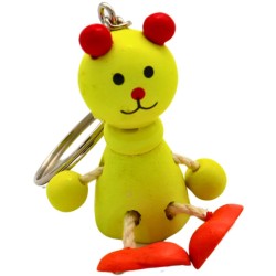 1 Llavero Animal de Madera. n�4