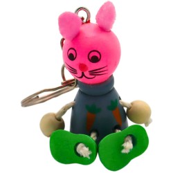 1 Llavero Animal de Madera. n�8