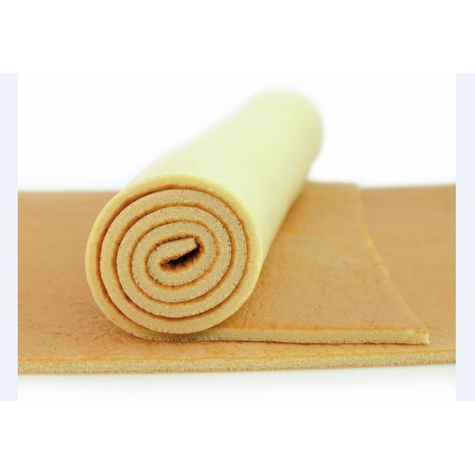 6 Hojas grandes de Bizcochos natural para tronco (28 x 38 cm) 
