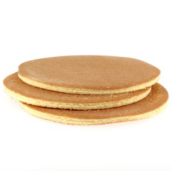 Lote de 3 Bizcochos Naturales Redondos Cortados (26 cm) 2  +  1 Gratis. n3