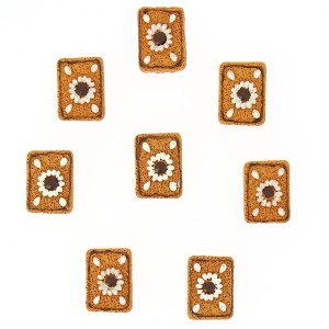 Mini Galletas Autoadhesivas (3 cm) - Resina