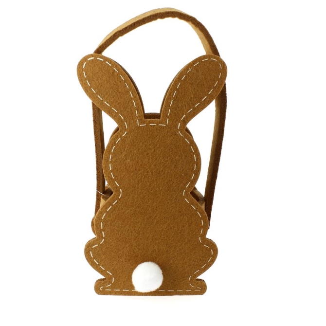 Cesta de Fieltro (20 cm) - Conejo 