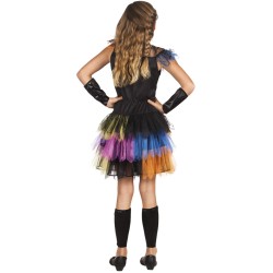 Disfraz de Miss Skeleton Rainbow. n°2