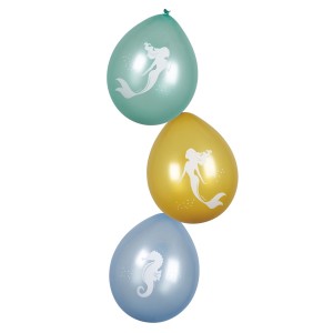 6 globos de sirena