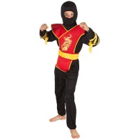 Disfraz de Ninja Warrior Master 7-9 aos