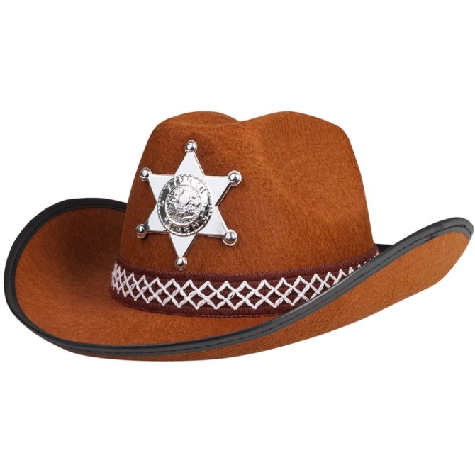 Sombrero infantil de sheriff junior 