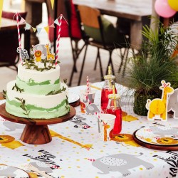 Kit de decoracin de tartas Safari. n2