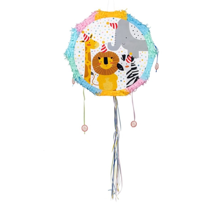 Pull Piñata Safari 
