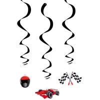 3 guirnaldas espirales Speed Racing