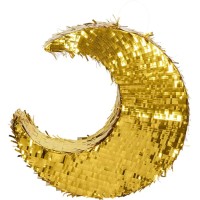 Piata de luna dorada