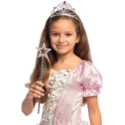 Conjunto Princesa M�gica - Tiara y Varita 34 cm. n�3