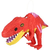 Pi�ata de T-Rex rojo