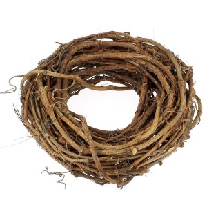 Corona de Navidad Nature (30 cm) - Brotes de madera
