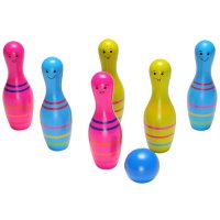 Juego de bolos de madera Pop Junior