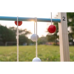 Juego de escalera y tiro al blanco con anillos. n�2