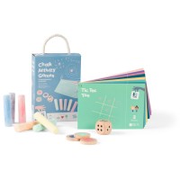 Set de juegos con tiza