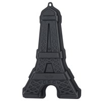 Molde flexible Torre Eiffel negra