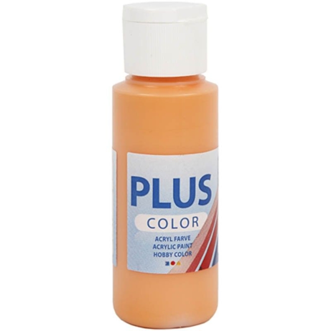 Pintura acrlica Plus Color (60 ml) - Naranja calabaza 