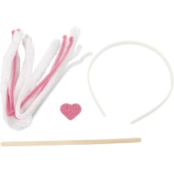 Kit creativo de mini diadema de conejo. n1