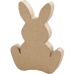 Conejito de pascua para decorar - 18 cm. n1