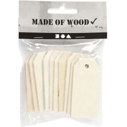 10 Etiquetas de regalo - Madera. n°1