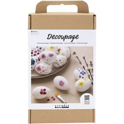 Kit DIY - Huevos de Pascua de flores secas. n2