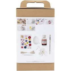 Kit DIY - Huevos de Pascua de flores secas. n3