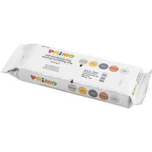 Arcilla autoendurecible 1 Kg - Gris claro