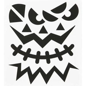 Pegatinas de Halloween - Caras