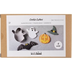 4 cortadores de galletas - Halloween. n2