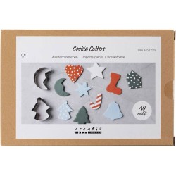 10 cortadores de galletas - Navidad. n2