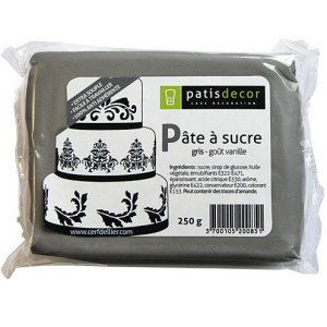 Pasta de azcar gris Patisdcor 250g