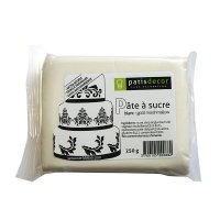 Pasta de azcar de malvavisco Patisdcor blanco 250g