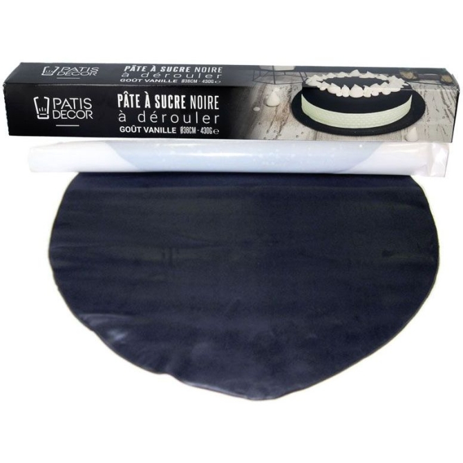Pasta de azcar negro para desenrollar (430 g) 