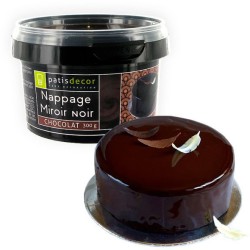 Glaseado Espejo de Chocolate Negro (300 g). n1