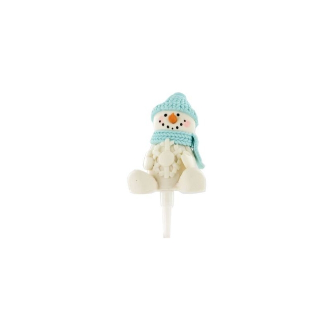 1 pico de mueco de nieve (5 cm) 