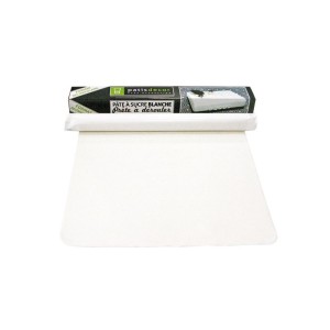 Pasta de azcar lista para desplegar - Blanco (36 x 60 cm)