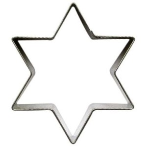 Cortador de galletas estrella - 5,5 cm