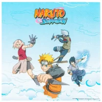 20 servilletas de Naruto Shippuden
