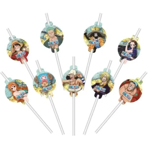 9 Pajitas One Piece