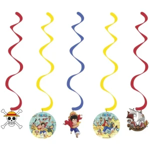 5 Guirnaldas en espiral One Piece