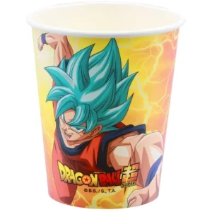 8 vasos de Dragon Ball Super