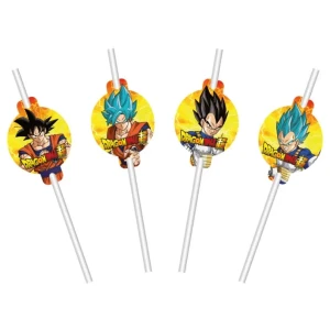 8 pajitas Dragon Ball Super