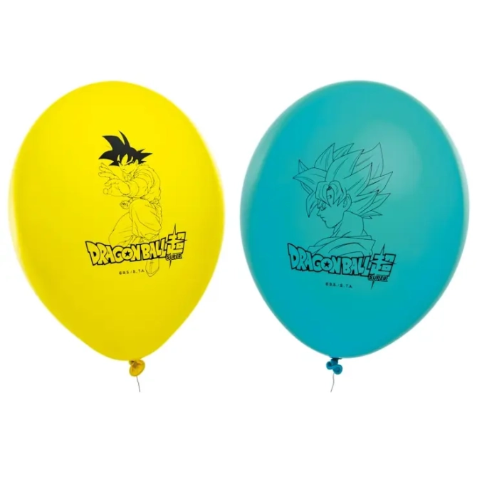 6 globos Dragon Ball Super 