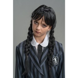 Disfraz Uniforme Negro / Gris Mircoles. n3
