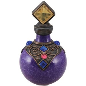 Botella de pocin morada - Resina