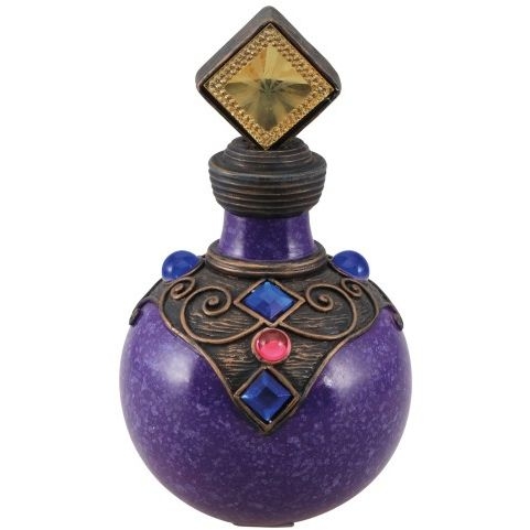 Botella de poción morada - Resina 