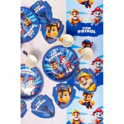 Camino de mesa azul de Paw Patrol. n�1