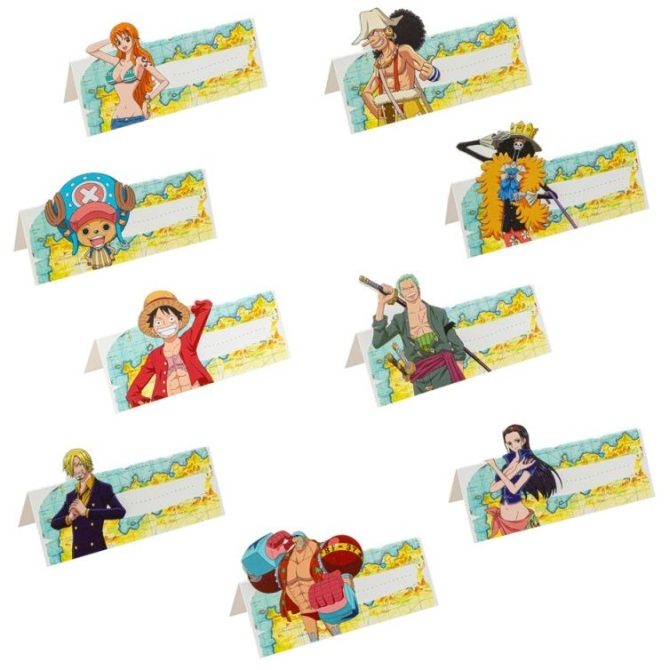 9 tarjetas de lugar de One Piece 